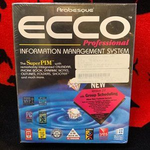 Vintage Computer Software. Arabesque. 1993. 3.5 Hard disks. Factory Sealed
